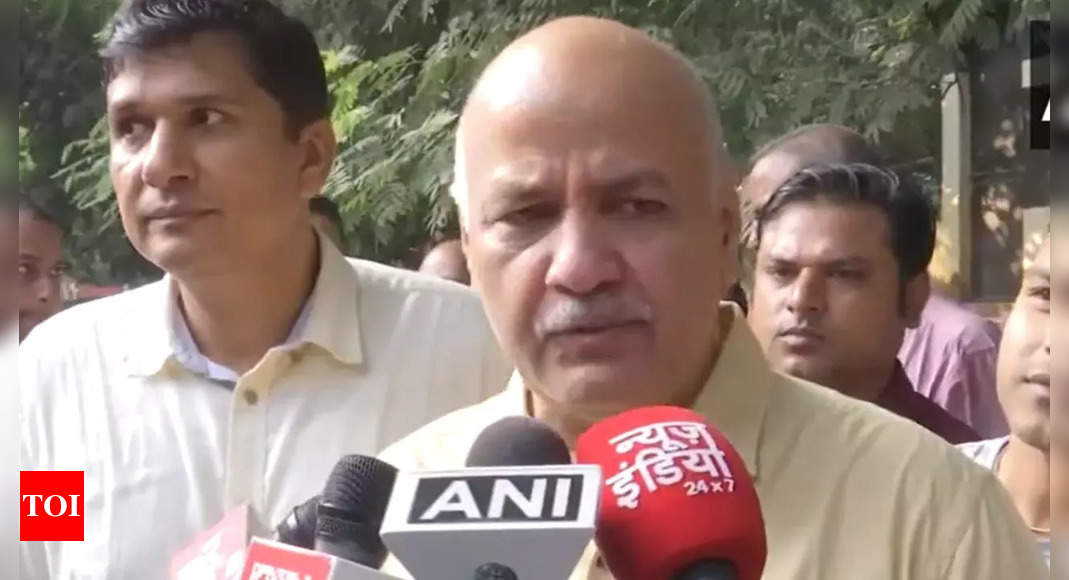 BJP has dug potholes everywhere to trouble Delhi people: Manish Sisodia | Delhi News