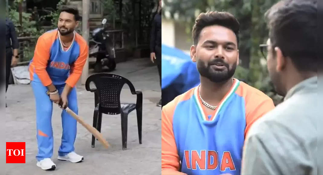 ‘Batsman hu, batting leke ghar chala jata hu’: Rishabh Pant relives gully cricket days with a cheeky remark | Cricket News