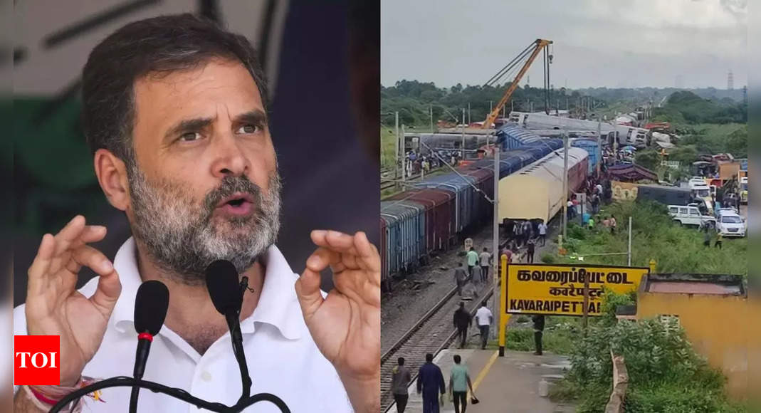 ‘How many more families must be destroyed before this government wakes up?’: Rahul Gandhi criticizes Centre after Tamil Nadu train accident | Chennai News