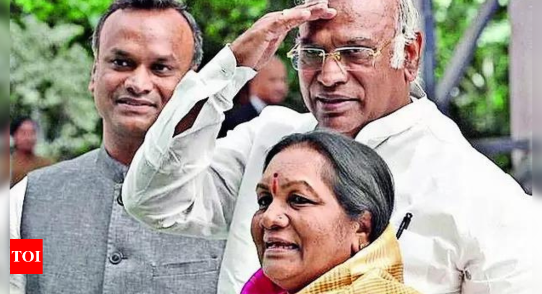 Mallikarjun Kharge’s family trust recalls land plea amid Siddaramaiah wife’s plot row | India News