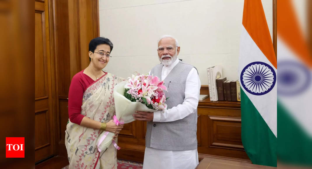 ‘For welfare and progress of capital’: Delhi CM Atishi meets PM Narendra Modi | Delhi News