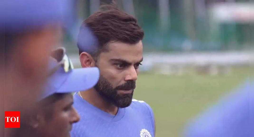 Virat Kohli’s swag under a hoodie steals the thunder from Bengaluru rain – see pic | Cricket News