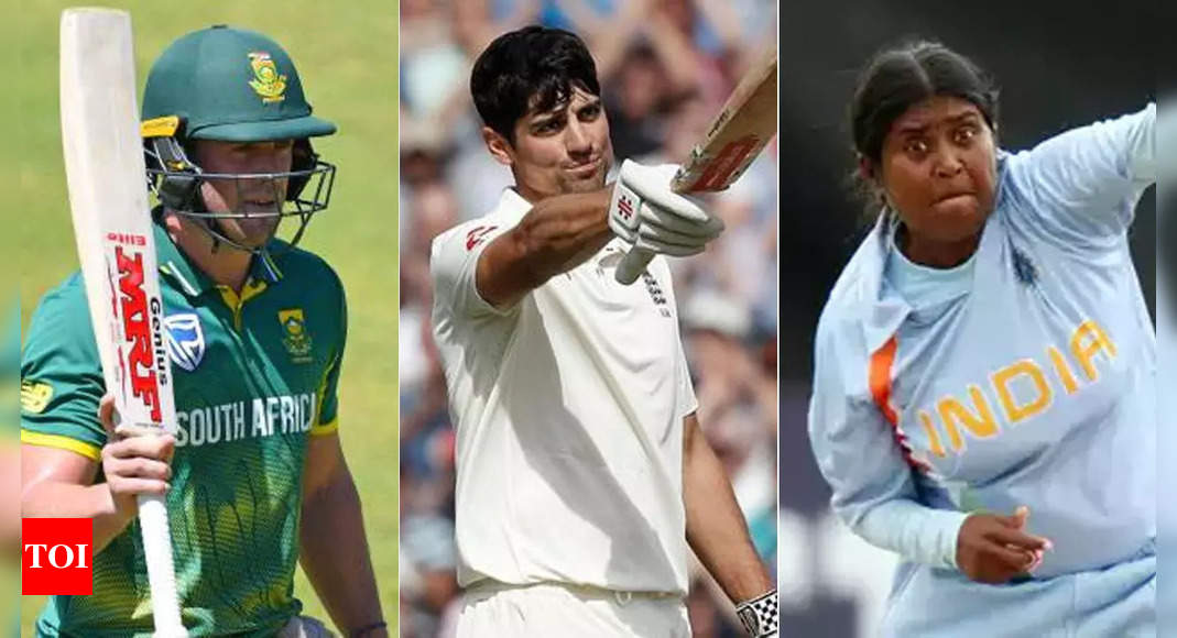 AB de Villiers, Alastair Cook, India legend Neetu David inducted in ICC Hall of Fame | Cricket News