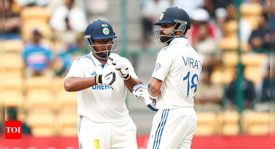 1st Test: Rohit Sharma, Virat Kohli, Sarfaraz Khan score fifties as India fight back vs New Zealand on Day 3 | Cricket News