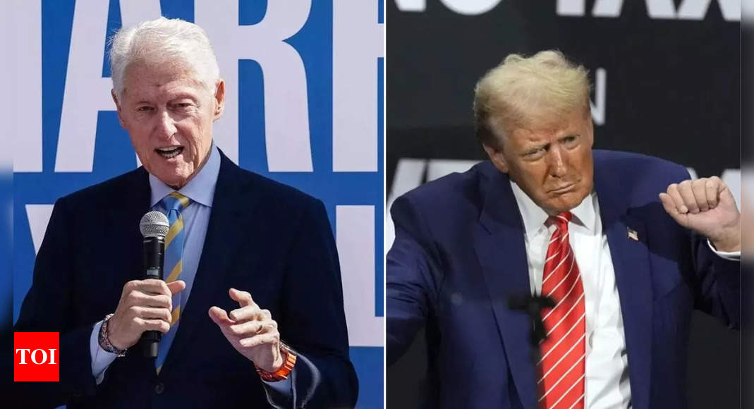 ‘Won’t spend 30 mins swaying back & forth’: Bill Clinton pokes fun at Trump’s dance moves