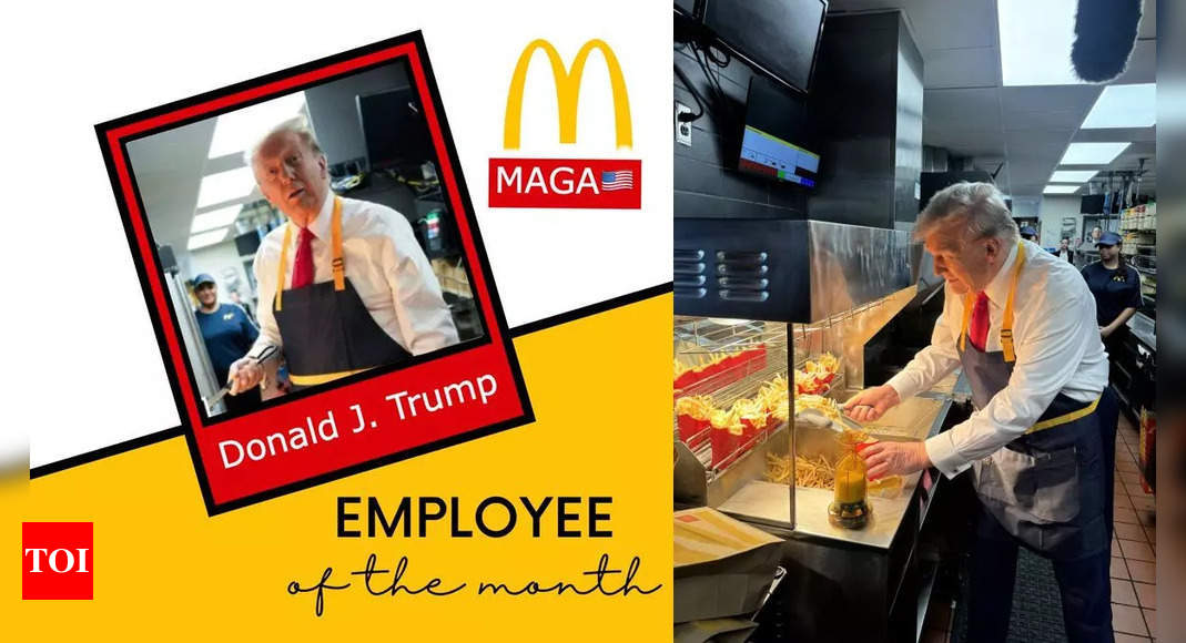 Donald Trump: US Presidential Election Top 10: Donald Trump – McDonald’s ‘Employee of the Month’ | World News