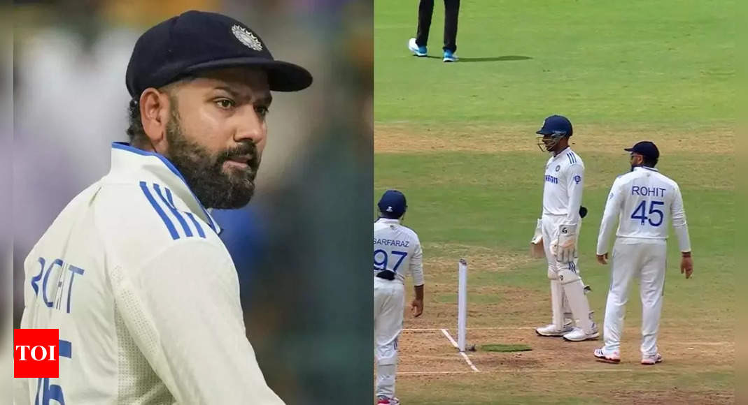 ‘Zyada hero baan raha hai woh’: Rohit Sharma targets NZ batter with hilarious stump-mic chatter | Cricket News