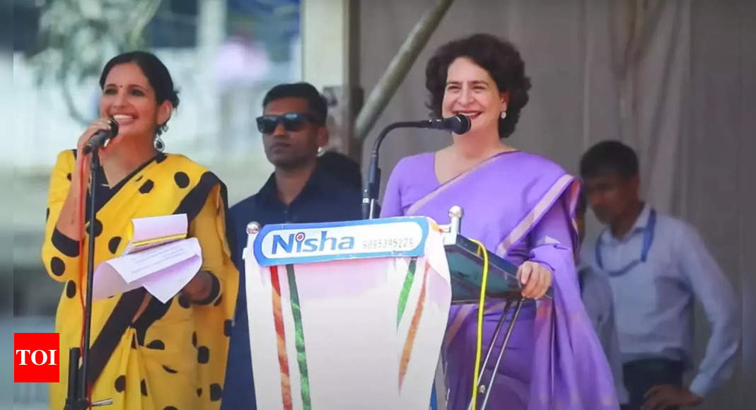 ‘First time, I’m campaigning for myself’: Priyanka Gandhi makes debut with Wayanad LS bypoll | India News