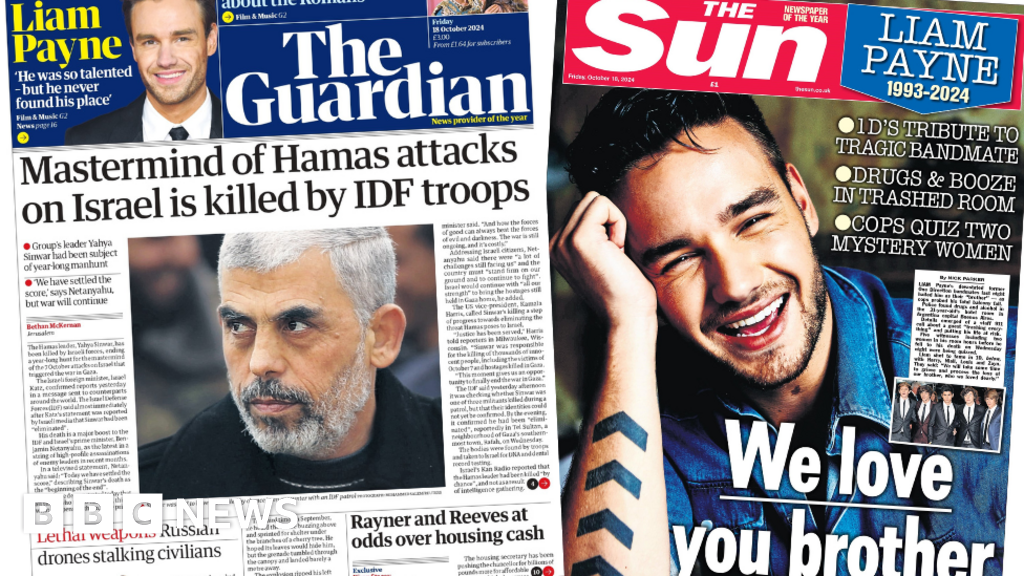 ‘Death of Hamas mastermind’ and One Direction tribute to ‘brother’ Liam