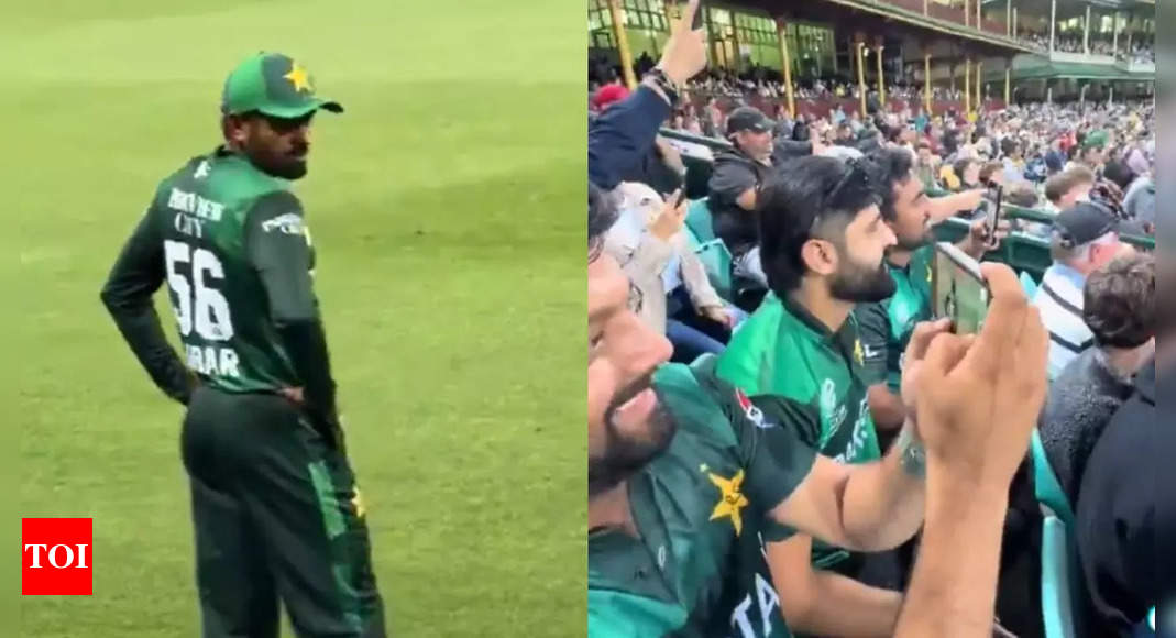 ‘T20 mein teri jagah nahi banti’: Babar Azam gives death stare to trolls during Pakistan vs Australia 2nd T20I. Watch